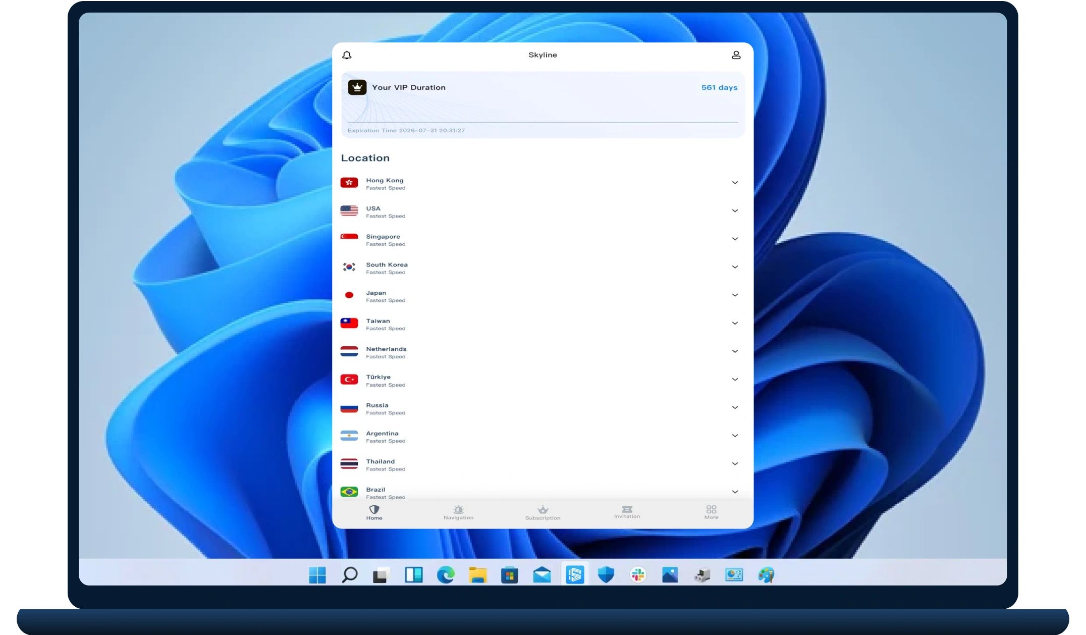Skyline VPN App